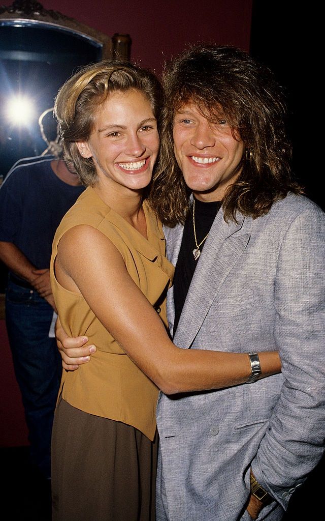#39 Julia Roberts with Jon Bon Jovi, 1990