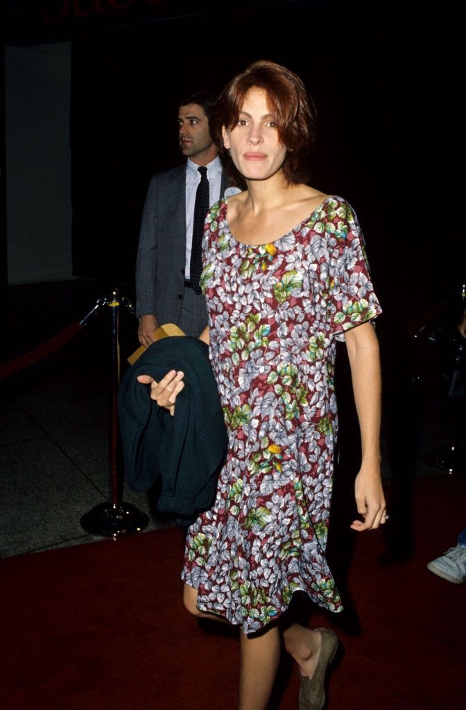 #42 Julia Roberts at the festival to promote new film, Flatliners, 1990