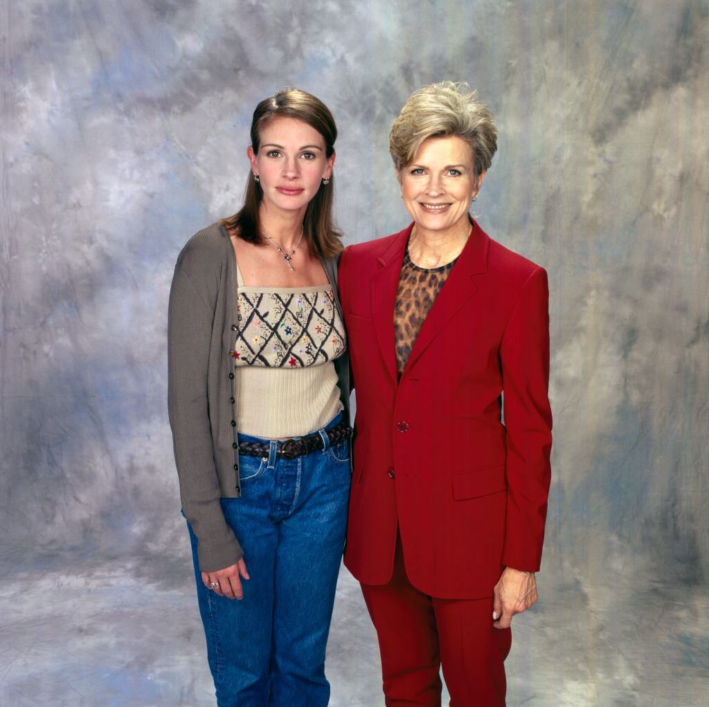 #47 Julia Roberts with Candice Bergen, 1993