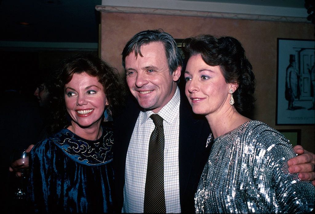 #24 Anthony Hopkins with Jane Alexander and Marsha Mason, 1984