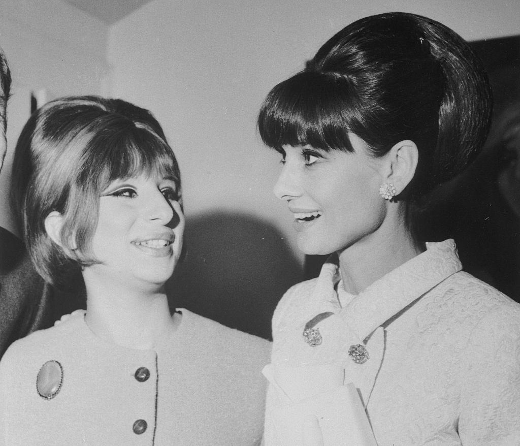 #15 Barbara Streisand with Audrey Hepburn, 1964