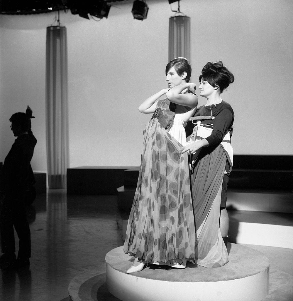 #30 Barbra Streisand, at Studio 41 at the CBS Broadcast Center in New York, 1965