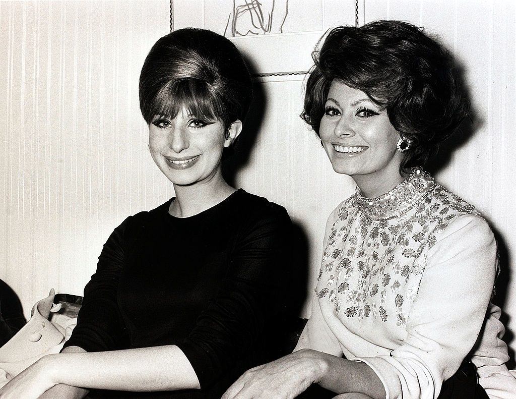 #34 Barbra Streisand with Sophia Loren, 1966