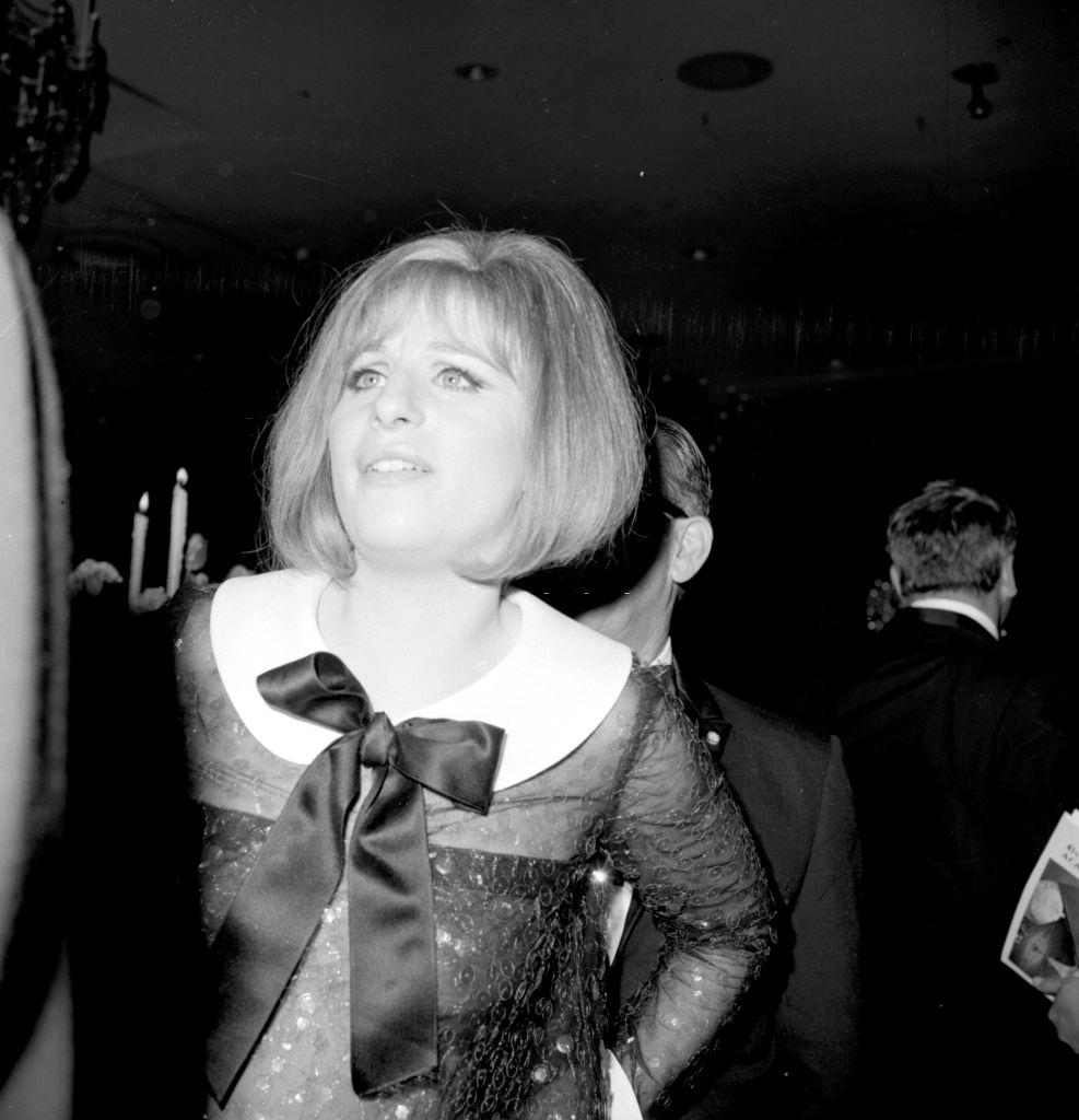 #8 Barbra Streisand at a party, 1960