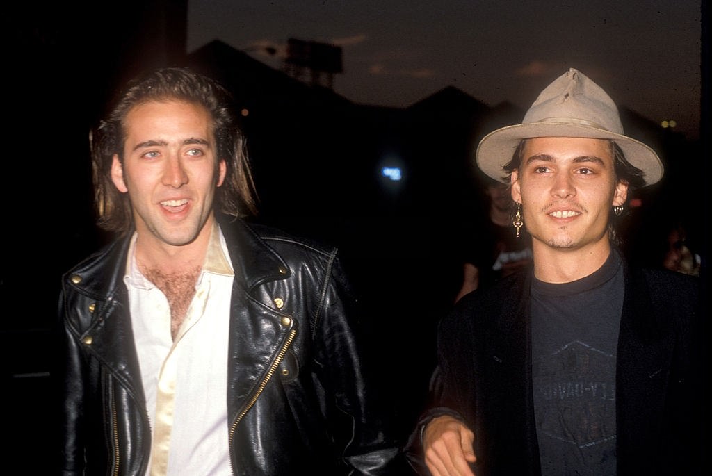 #1 Johnny Depp with Nicolas Cage, 1988