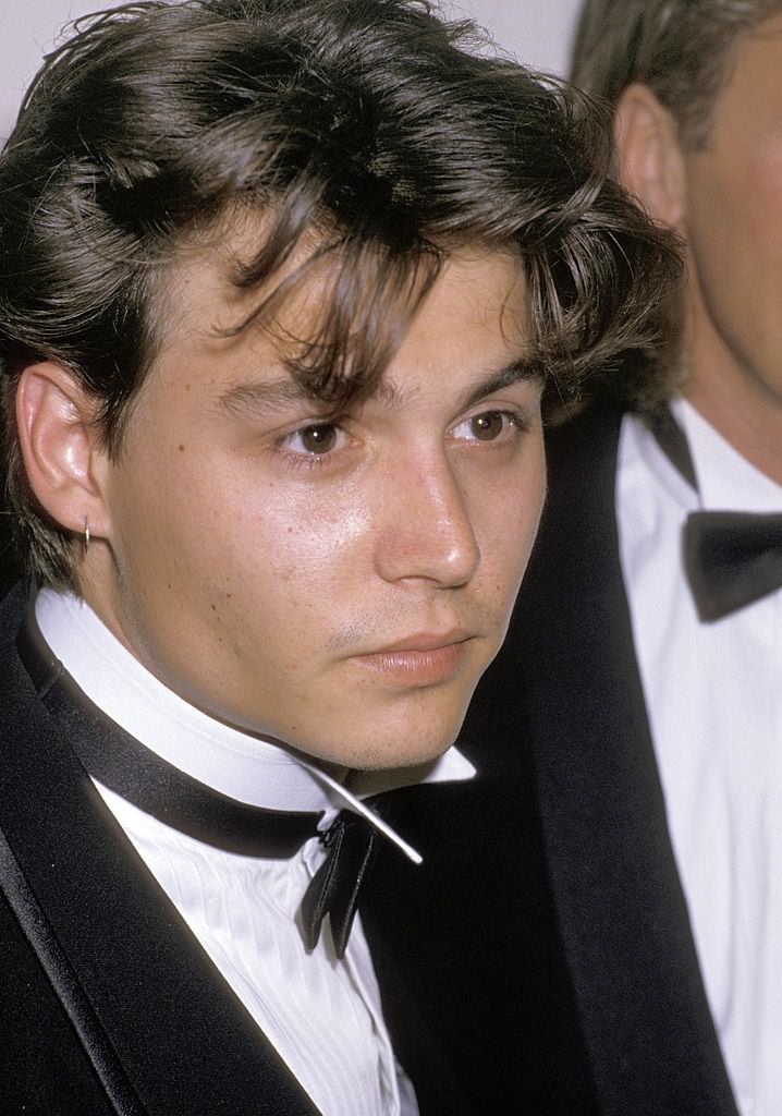 #14 Johnny Depp at the Century Plaza Hotel in Los Angeles, 1988