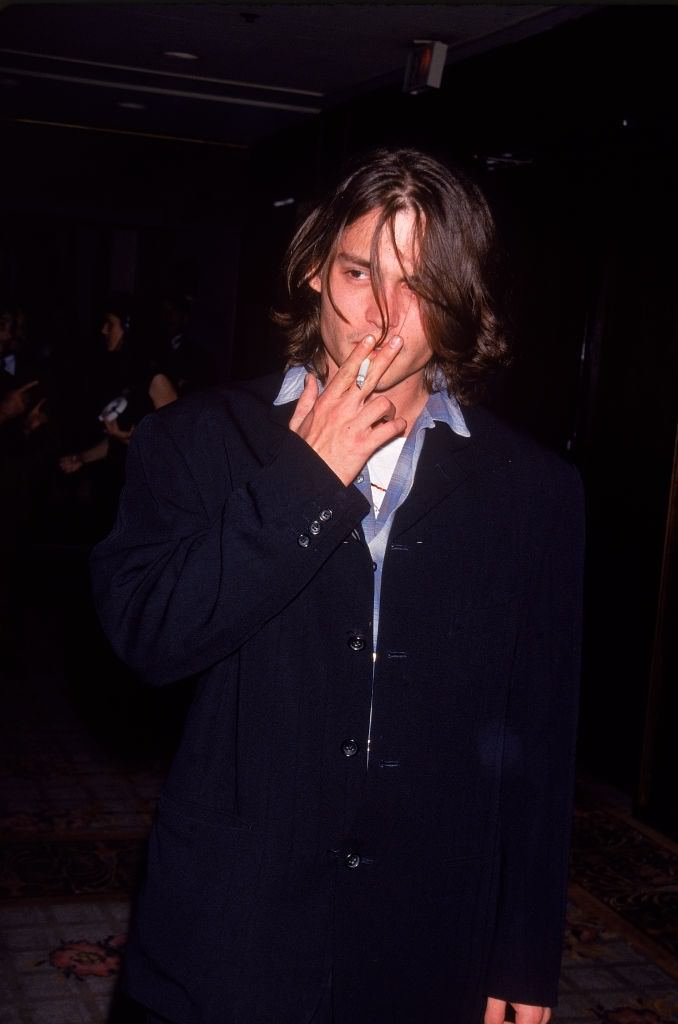 #45 Johnny Depp during the 7th Annual Spirit Awards ceremony, 1992