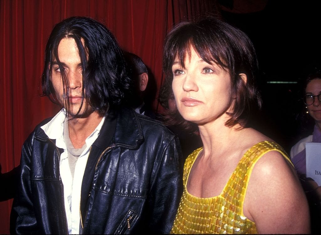 #38 Johnny Depp with Ellen Barkin, 1994
