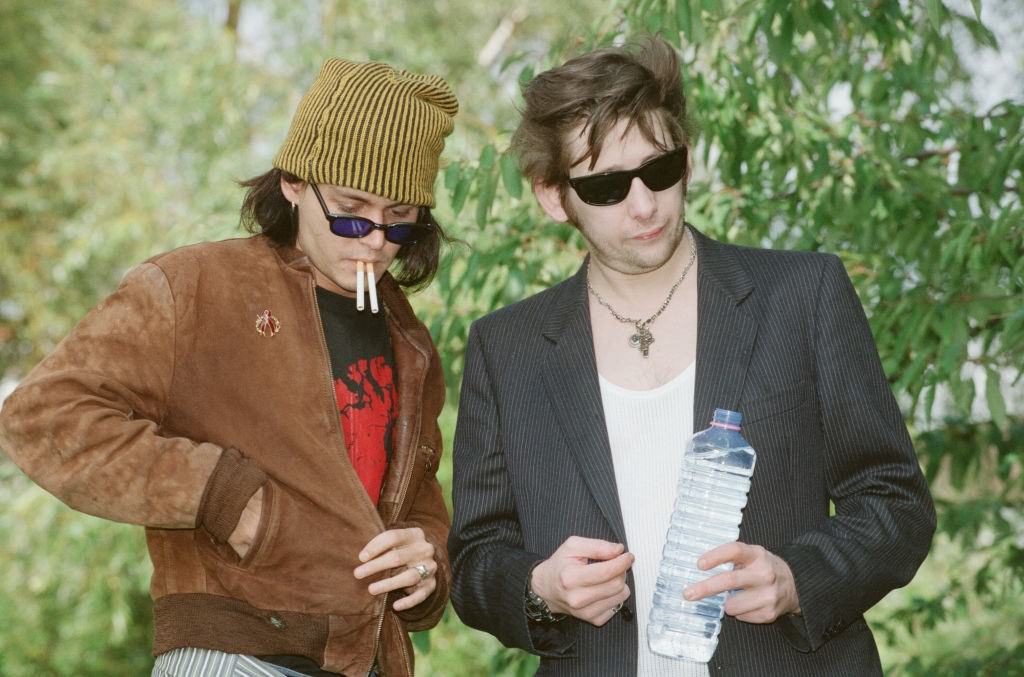#48 Johnny Depp with Shane MacGowan, 1994