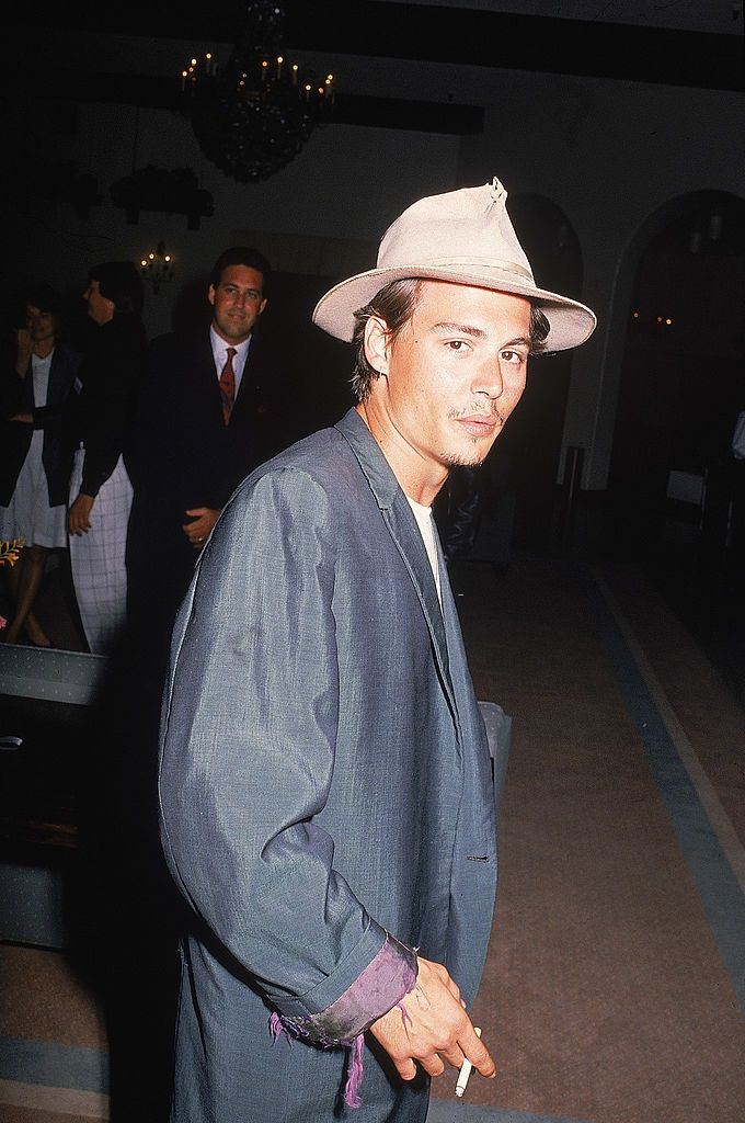 #7 Young Johnny Depp, 1988