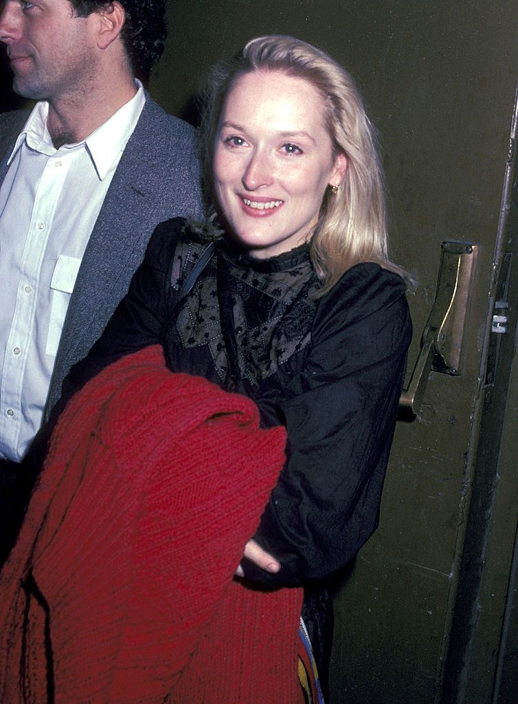 Meryl Streep at the opening of “Crimes of the Heart”, 1981