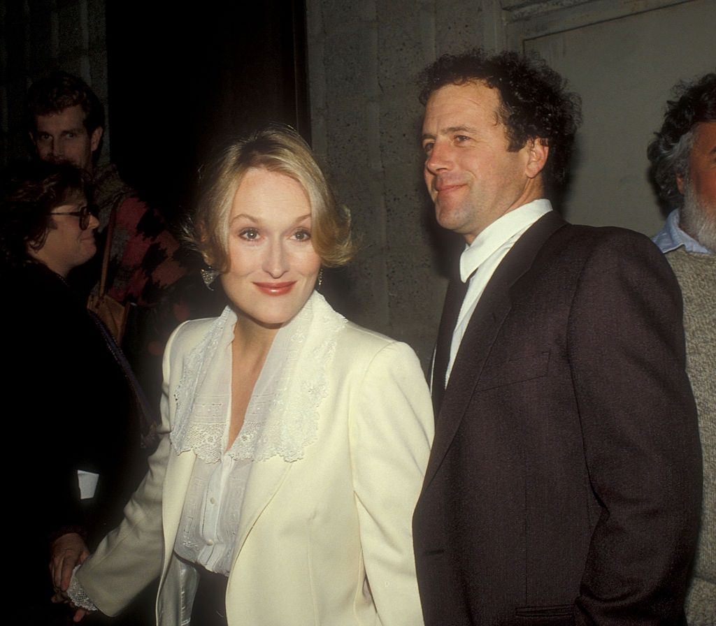 Meryl Streep with her husband Don Gummer during “Silkwood” Premiere