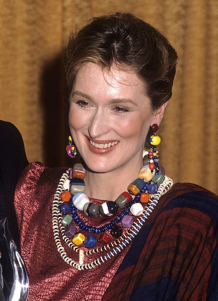 Meryl Streep at 12th Annual People’s Choice Awards on March 11, 1986