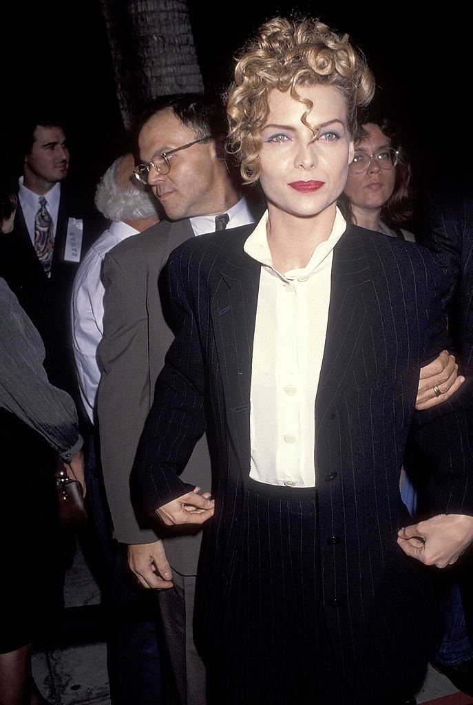 #13 Michelle Pfeiffer at the premiere of “Frankie and Johnny”, 1991