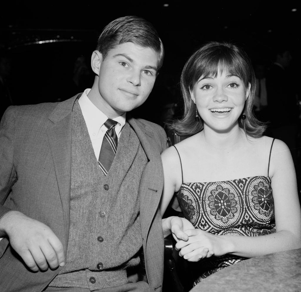 #23 Sally Field with Craig Steven at a party in Los Angeles, 1958
