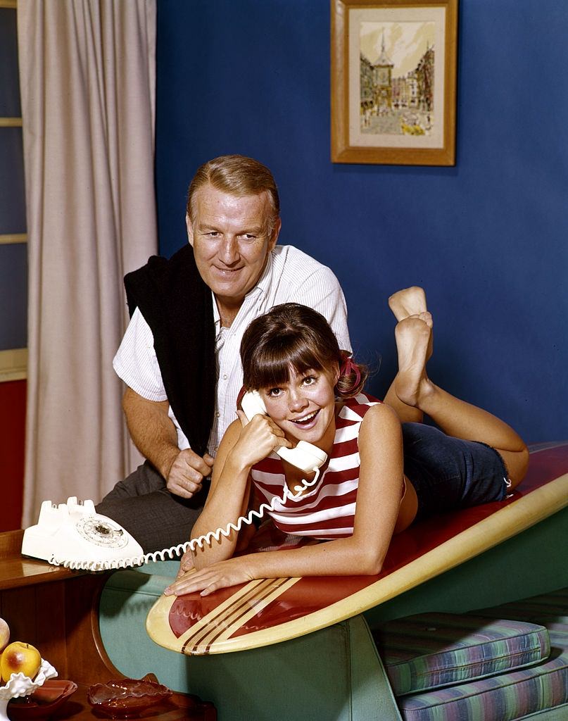 #7 Sally Field and Don Porter in Gidget, 1965