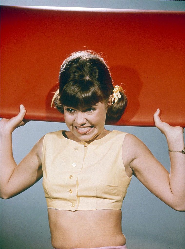 #2 Sally Field carrying a board, 1965