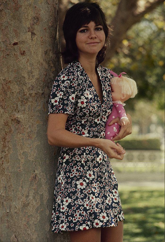 #43 Sally Field holding a doll, 1971
