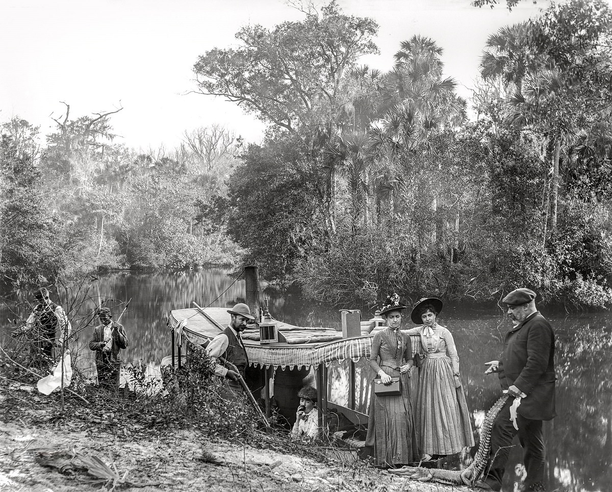 #12 On the Tomoka, Volusia County, Florida, 1897