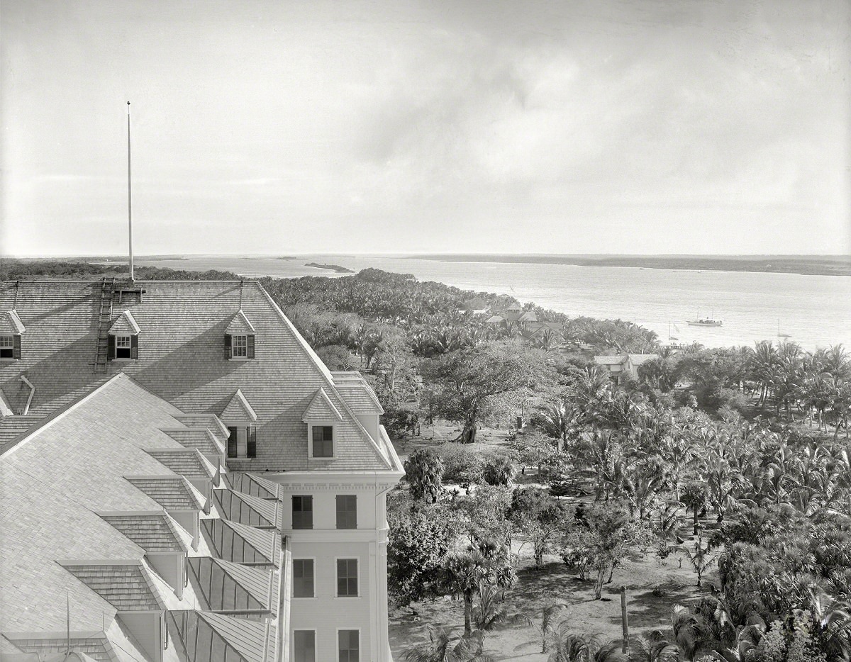 #45 Palm Beach, Florida, circa 1897.