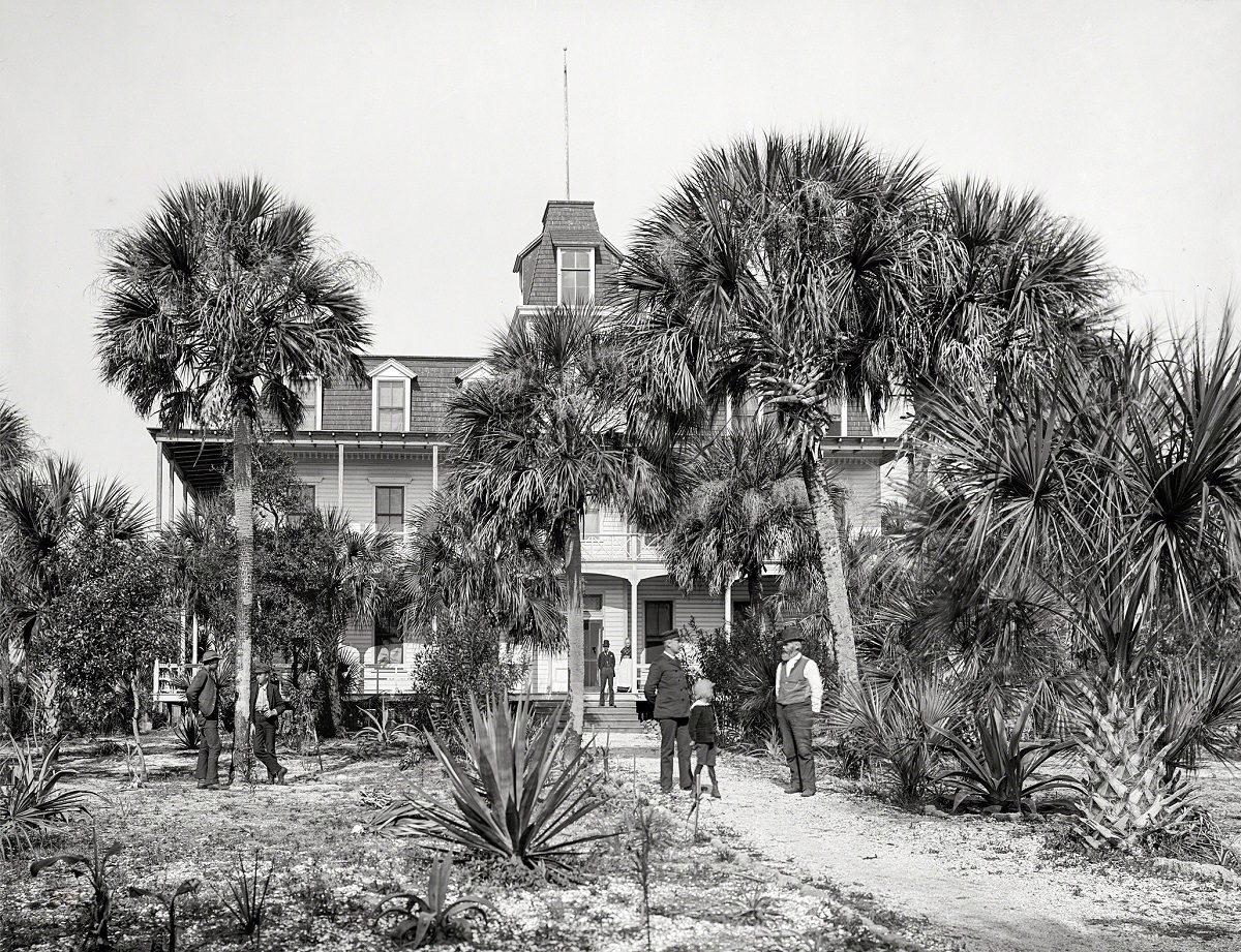 #47 Hotel Eau Gallie, Indian River, Brevard County, Florida, circa 1897