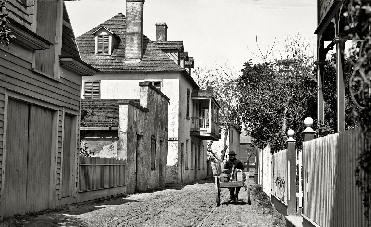 #28 Hospital Street, St. Augustine, Florida, circa 1897