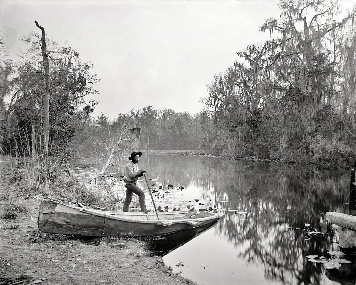 #29 Rice Creek near Brown’s Landing, Putnam County, Florida, circa 1890s