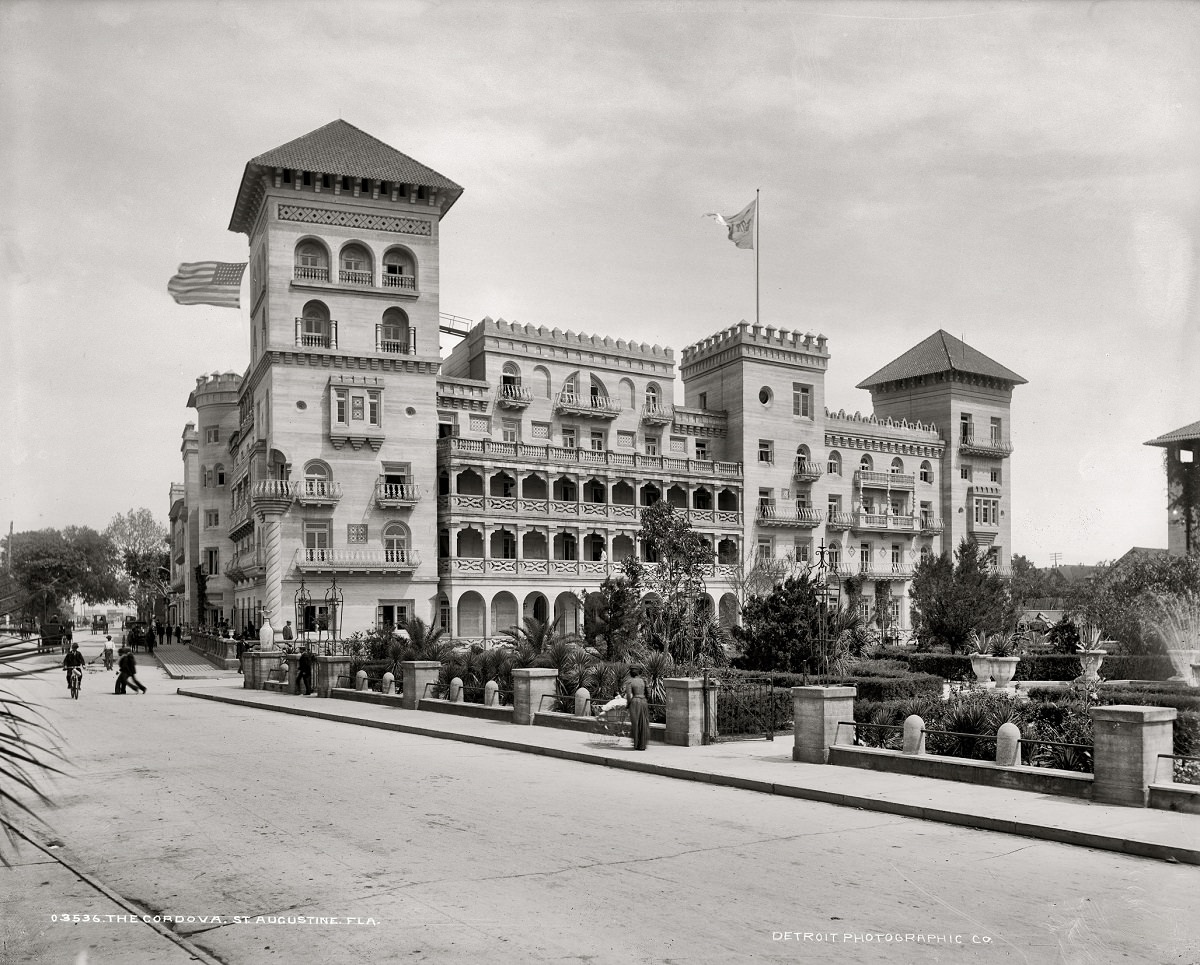 #40 Cordova Hotel, St. Augustine, Florida circa 1891