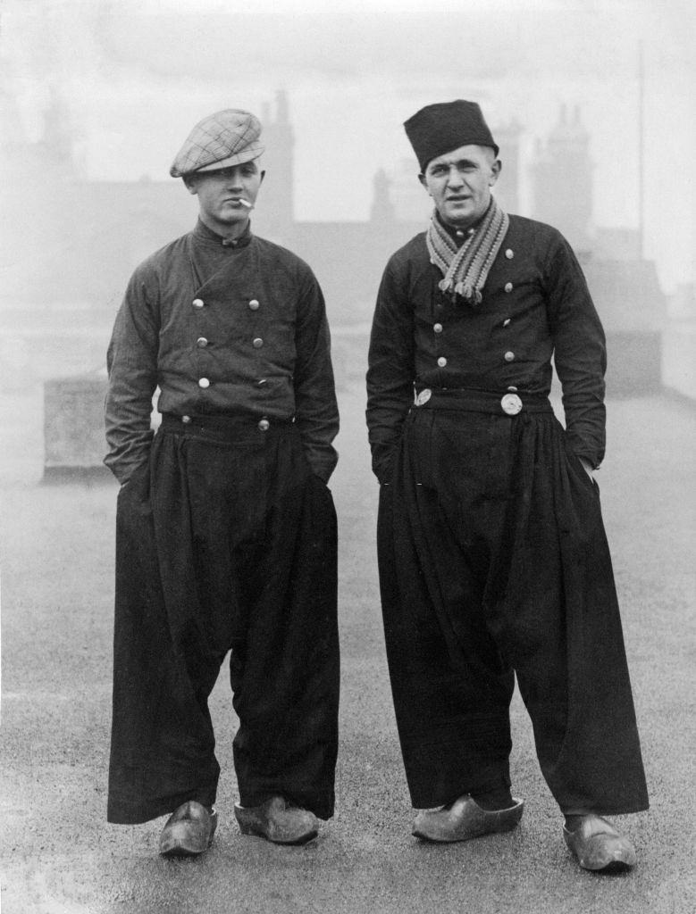 #15 Two men pose for photograph in Birmingham, 1935.