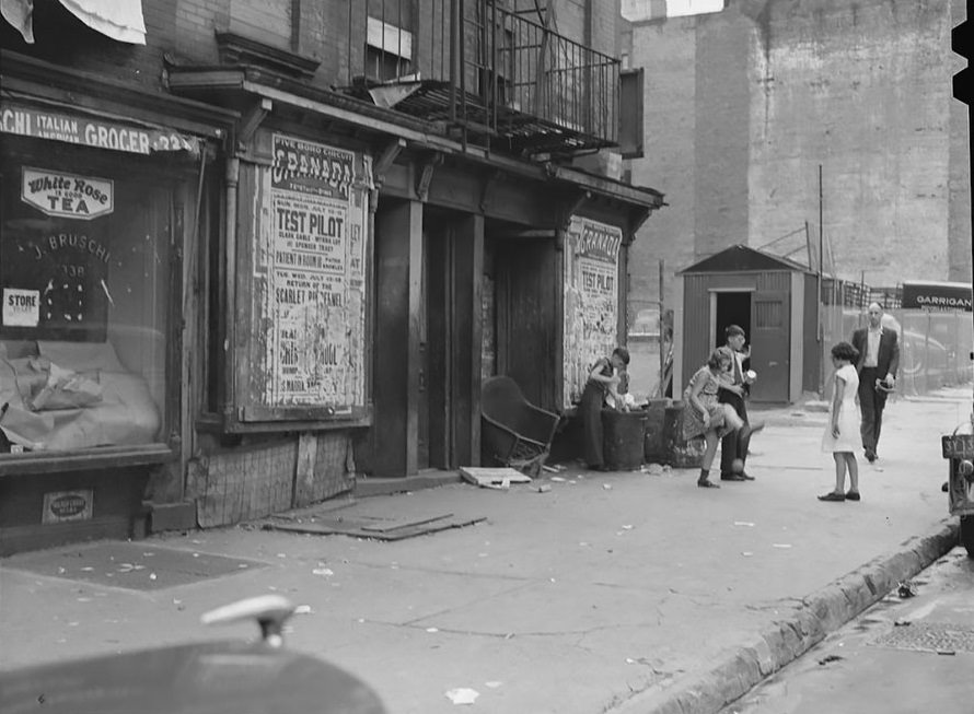 #50 Children playing on East 63rd Street