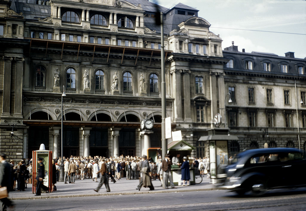 #29 Stockholm, Uppland, Miljöer-Stadsmiljö, Byggnadsverk-Kommunikationsväsen-Järnvägsanläggning