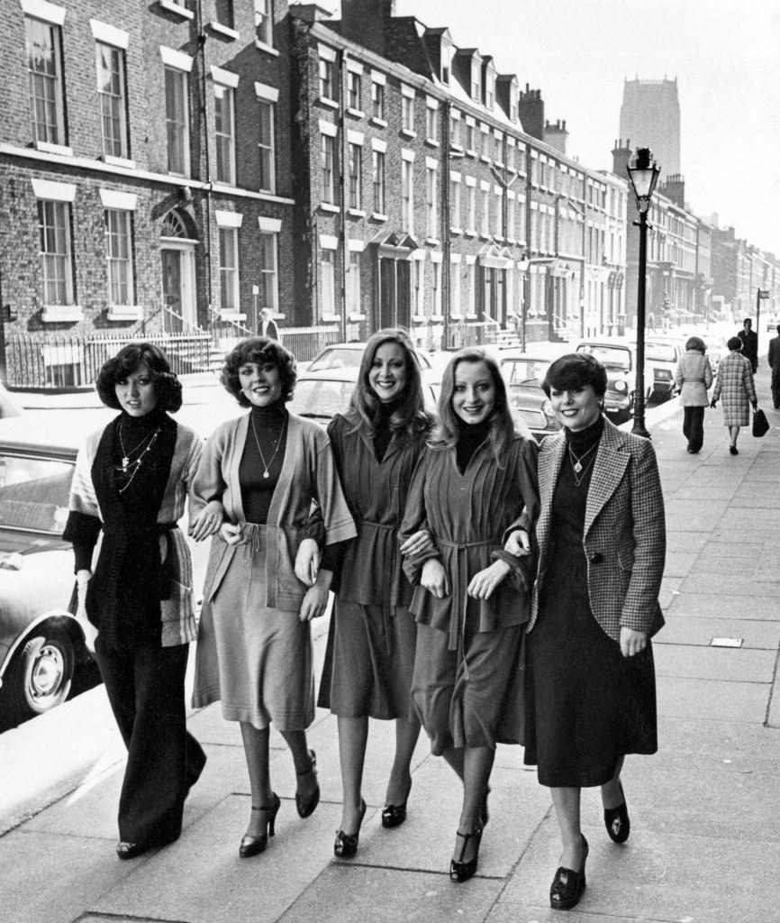 #4 New faces at Liverpool’s famous Rodney Street, 1976.