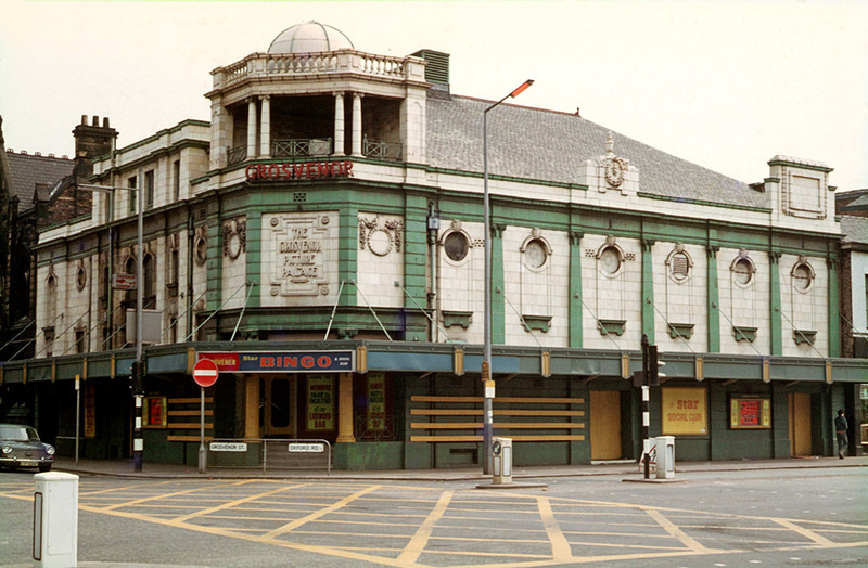 #53 The Grosvenor Picture Palace at All Saints photographed when occupied by the Star Bingo and Social Club, circa 1971. The building is now The Footage pub.