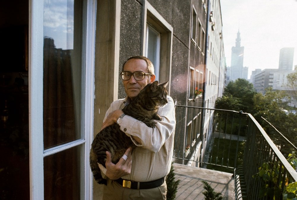 #15 Tadeusz Konwicki, Polish author, film director, 1982.