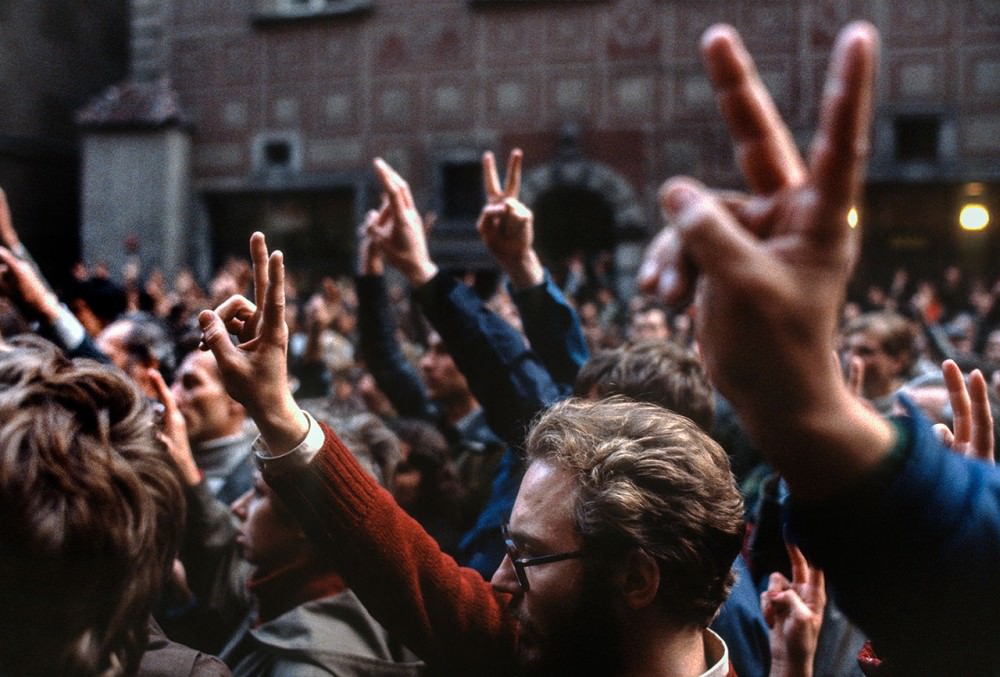 #6 Warsaw, Solidarity supporters, martial law, 1982.