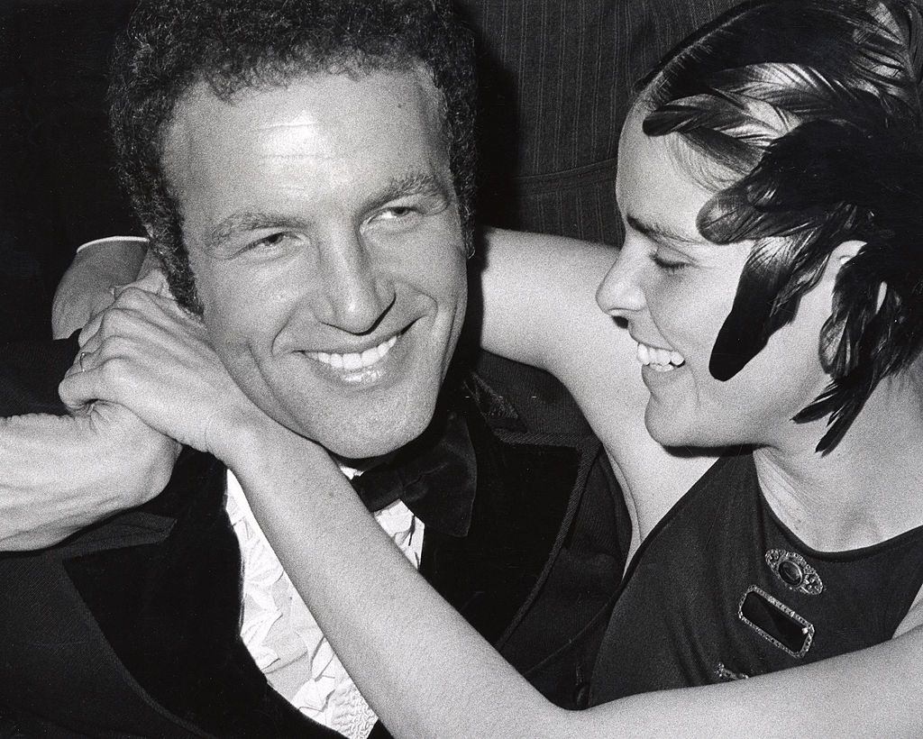 #34 Ali MacGraw with James Caan at the Premiere of “The Godfather” in New York, 1972.