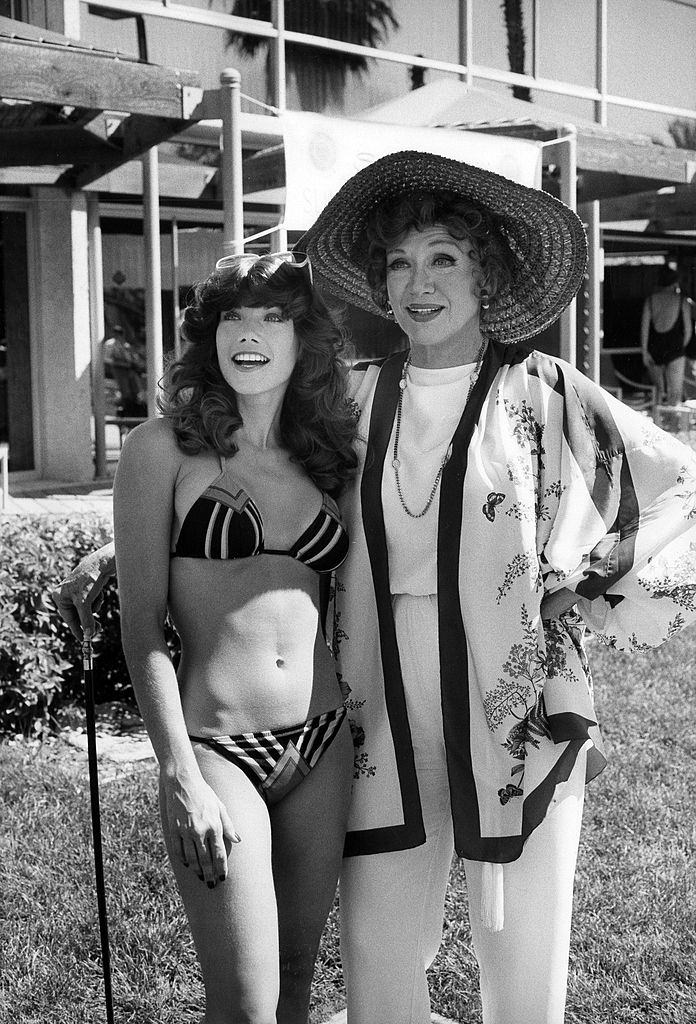 #1 Barbi Benton with Eve Arden, 1979.