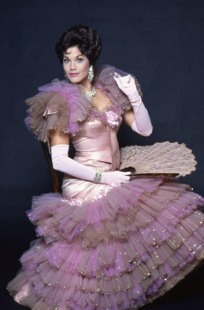 #43 Barbi Benton poses for a portrait session in the studio in 1982.