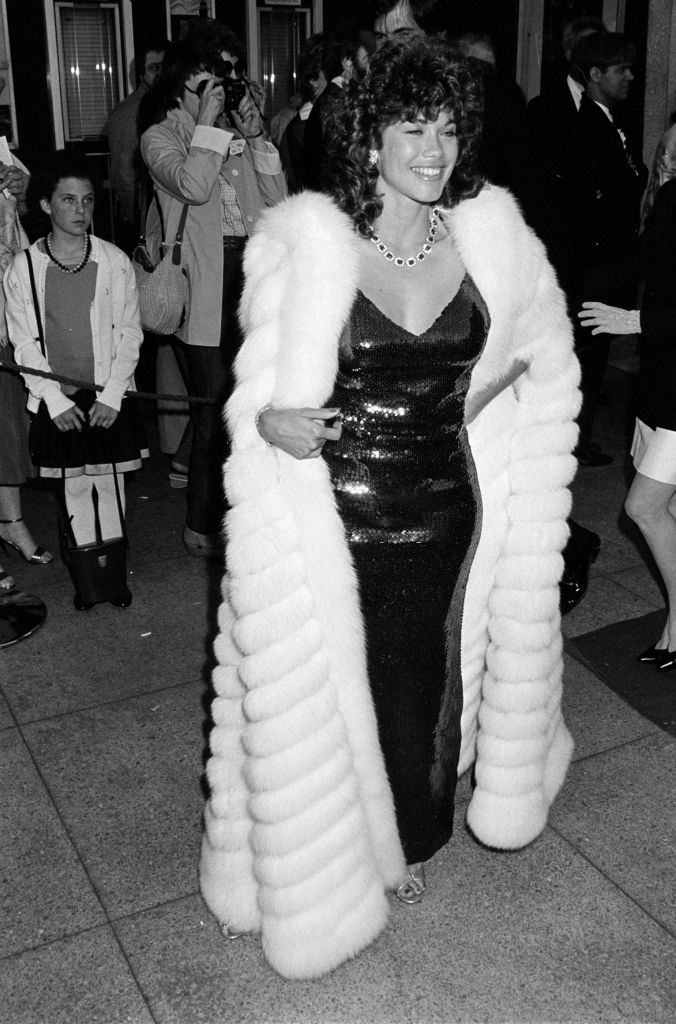 #47 Barbi Benton. at the 83 Academy Awards, 1983.