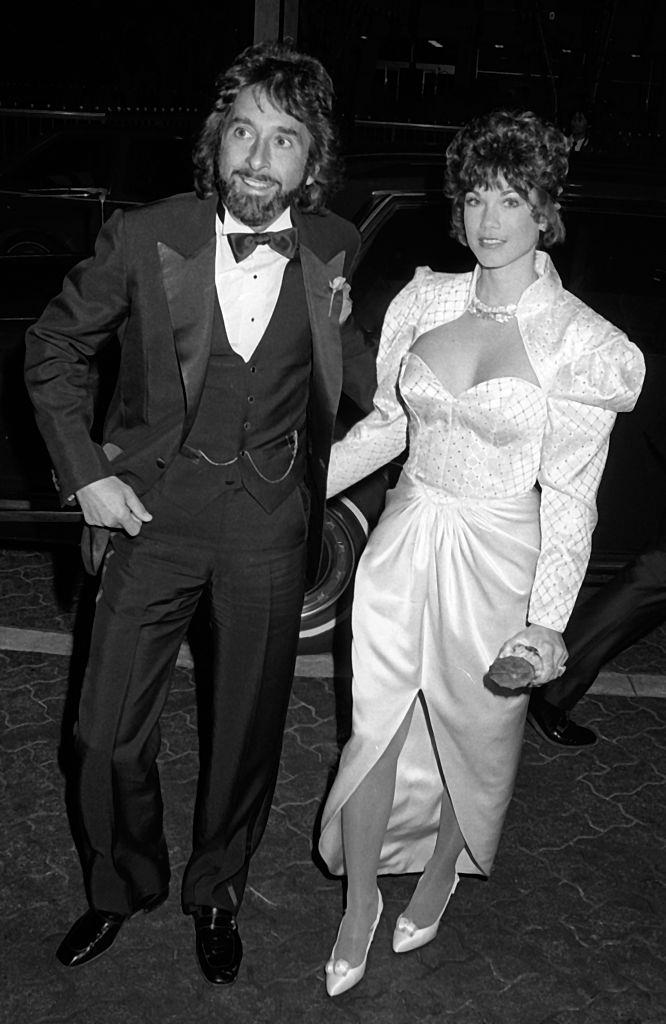 #49 Barbi Benton with George Gradow atMuscular Dystrophy Benefit Gala on January 15, 1984.