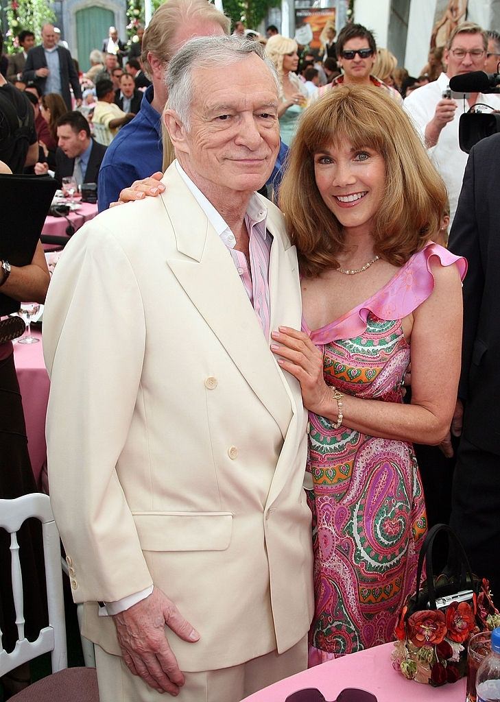 #24 Barbi Benton with Hugh Hefner, 2007.