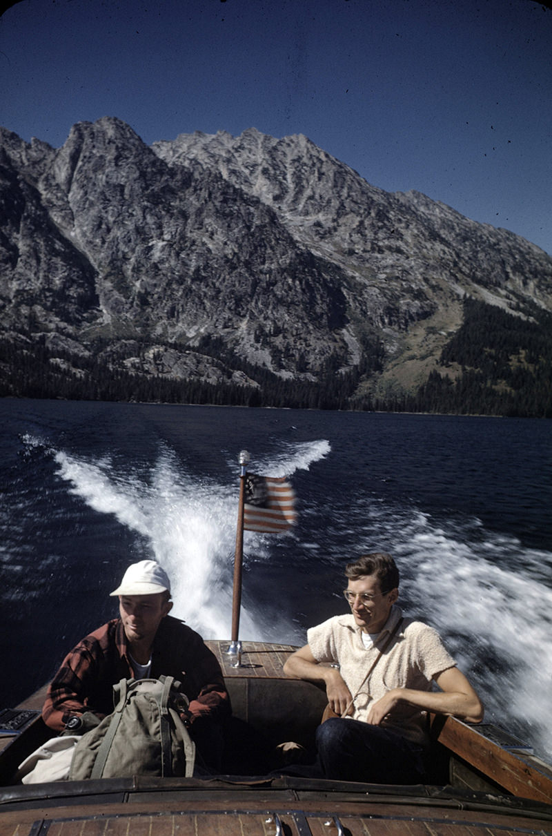 #15 Jackson Lake, Wyoming, 1948.