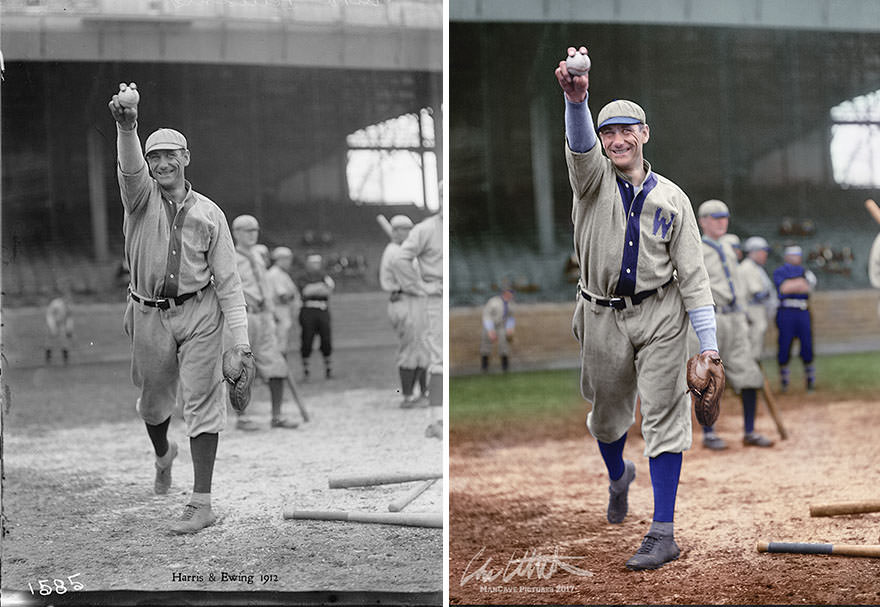 Alva “Rip” Williams. Washington Nationals, 1912