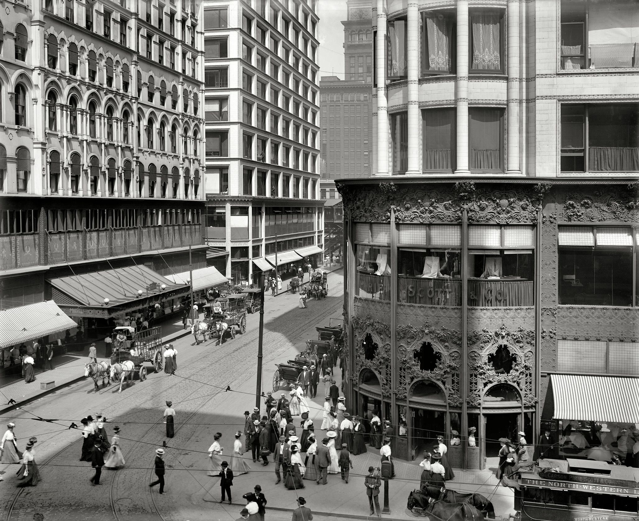 #26 Madison and State streets, Chicago, 1907