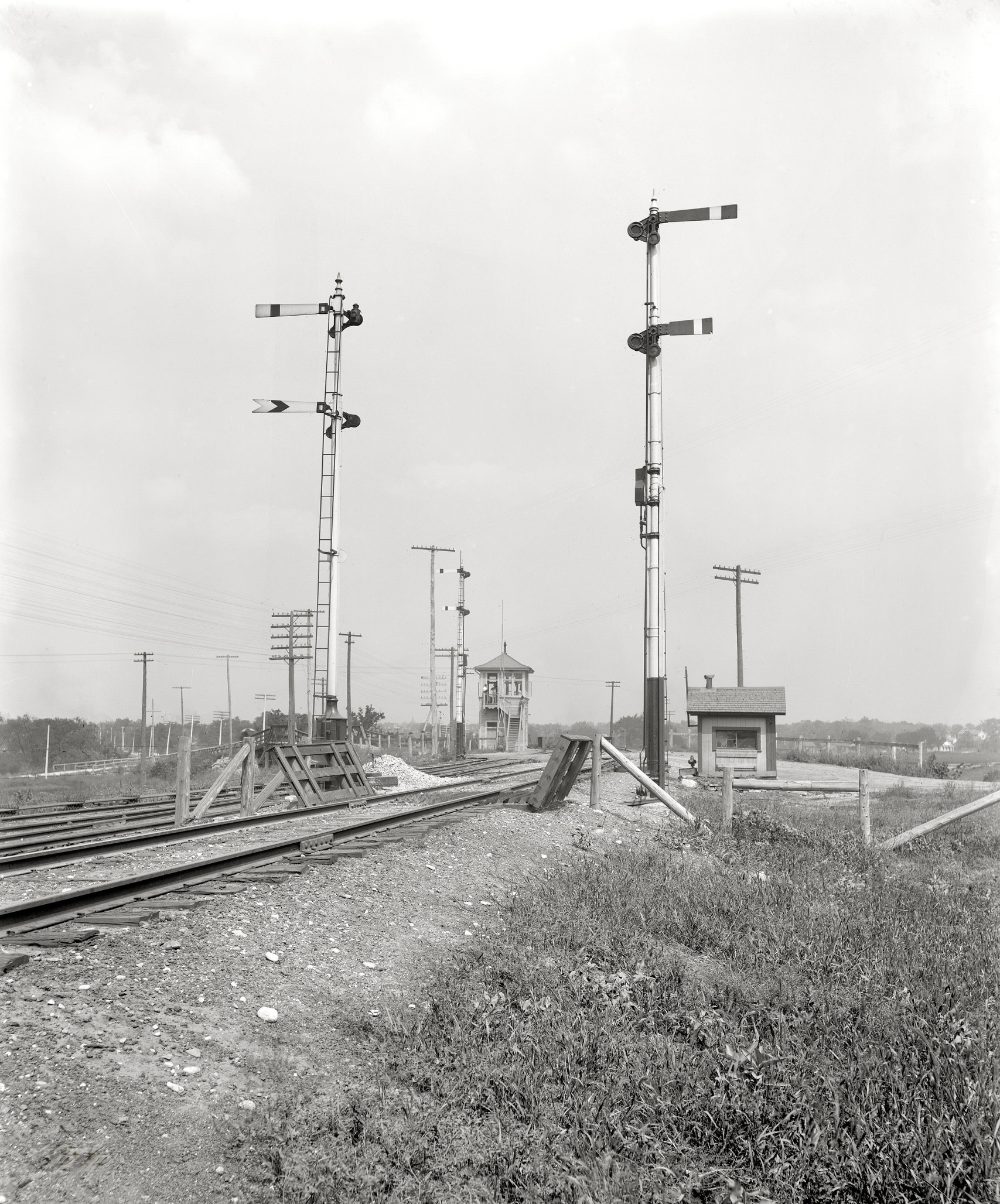 #53 Interlocking signal plant, Chicago & Alton Railway, 1900
