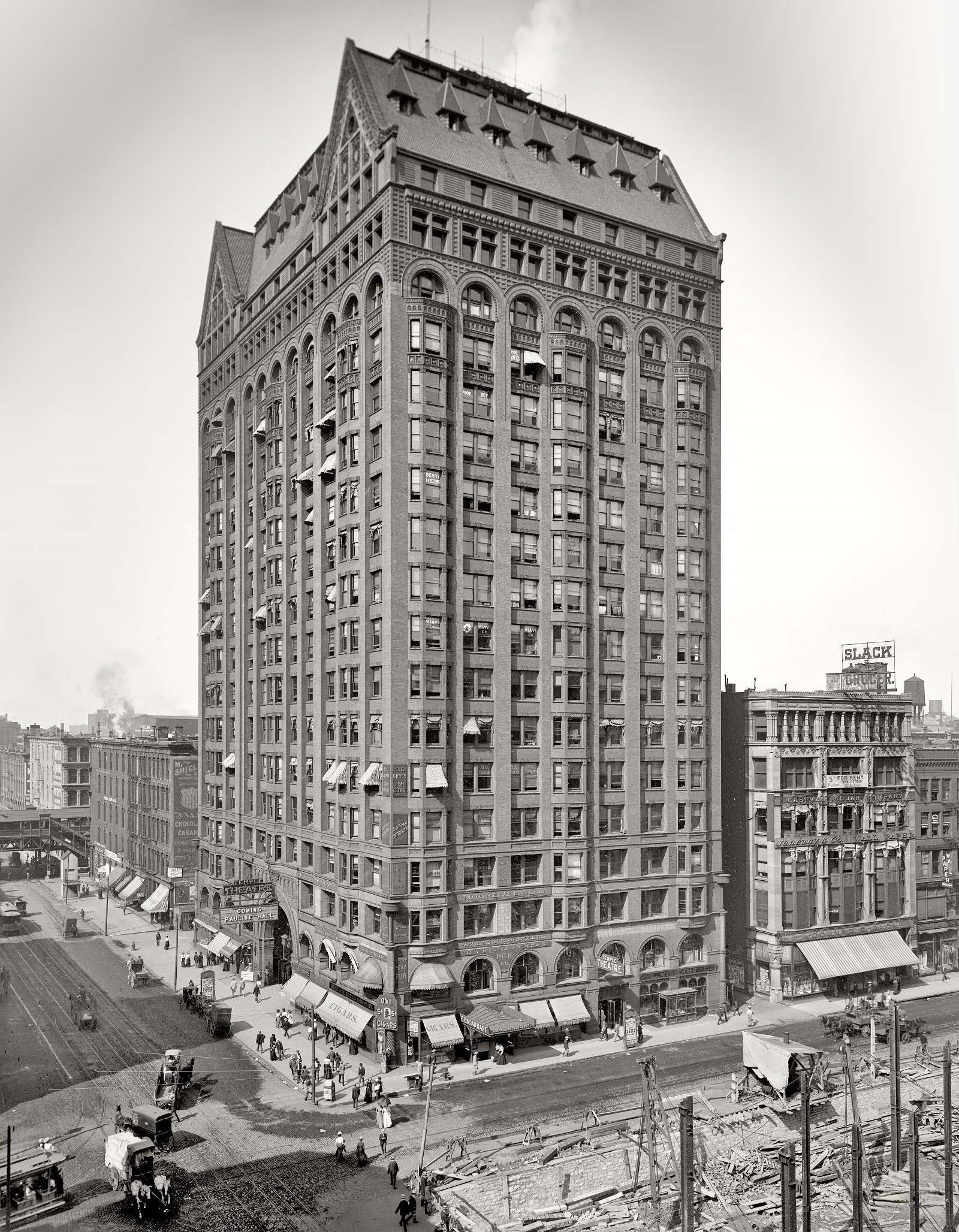 #63 Masonic Temple, Chicago, 1901