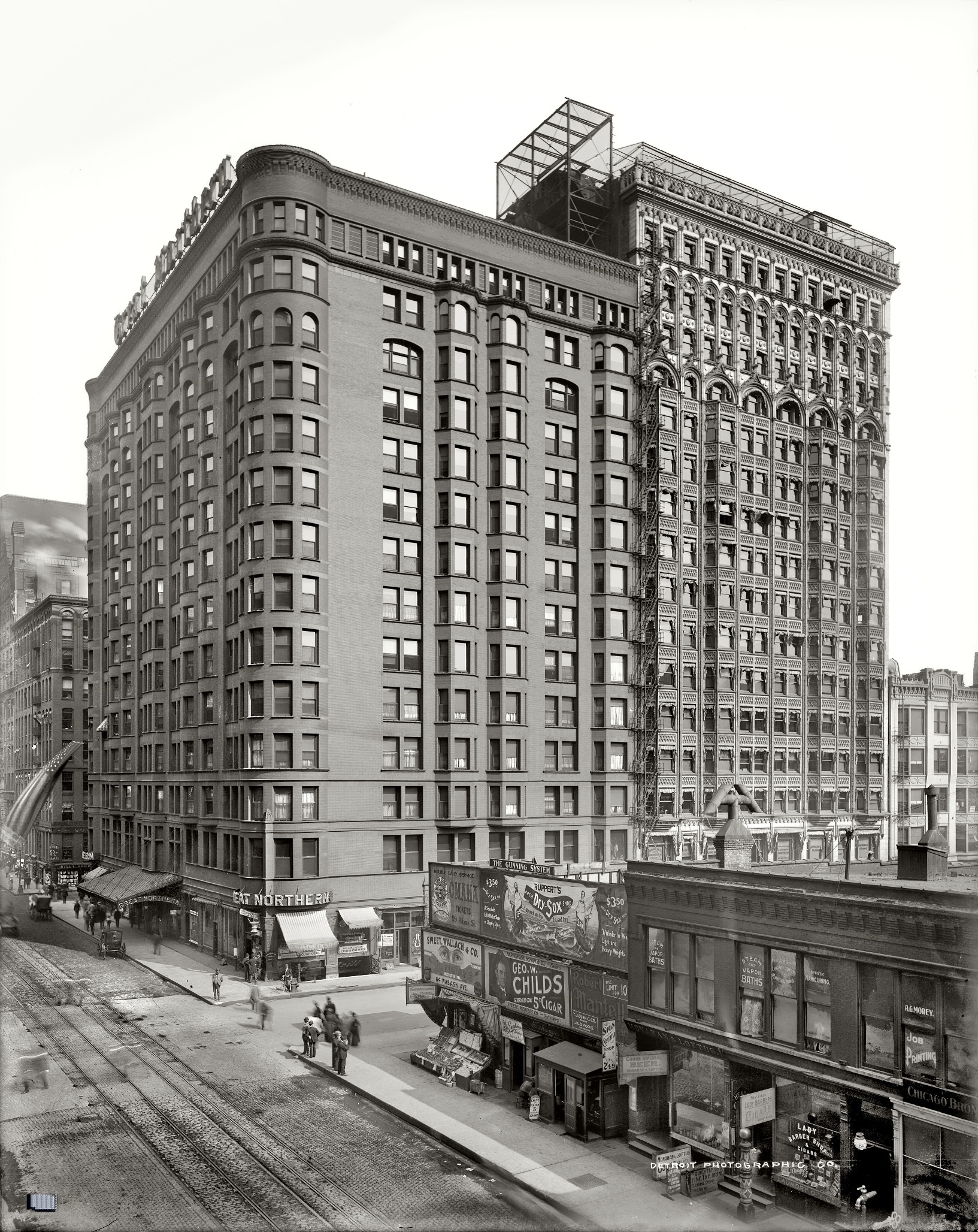#64 Great Northern Hotel and office building, Chicago, 1900