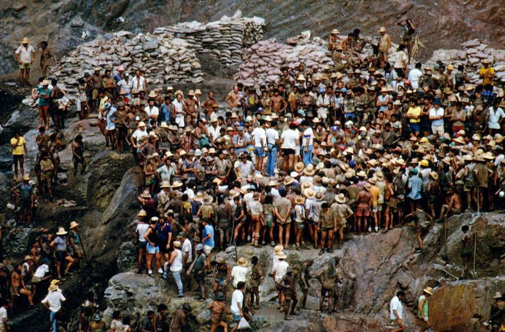 #9 Workers taking a break from the digging.