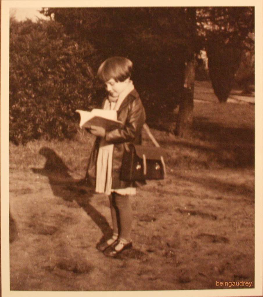 #3 Audrey Hepburn, 5 years old