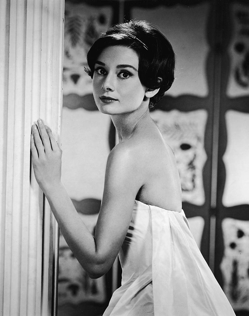 #32 Young Audrey Hepburn, 1950s.